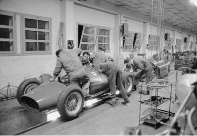Les réparations de formules 1 des années 1960